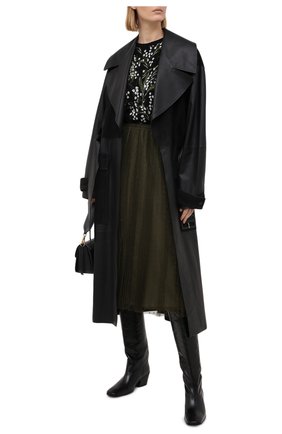 Женская юбка REDVALENTINO хаки цвета по цене 55400 руб., арт. VR3RAC20/428 | Фото 2 Женская юбка REDVALENTINO хаки цвета, арт. VR3RAC20/428 | Фото 2