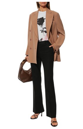 Женская хлопковая футболка ALEXANDER MCQUEEN белого цвета по цене 24400 руб., арт. 653557/QZACS | Фото 2 Женская хлопковая футболка ALEXANDER MCQUEEN белого цвета, арт. 653557/QZACS | Фото 2