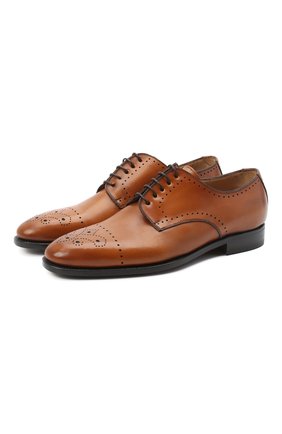 Мужские кожаные дерби KITON светло-коричневого цвета по цене 213500 руб., арт. USSDECH/N101 | Фото 1 Мужские кожаные дерби KITON светло-коричневого цвета, арт. USSDECH/N101 | Фото 1