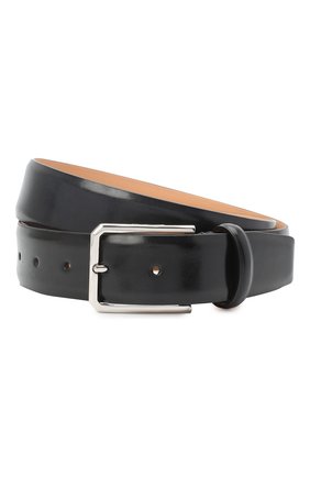 Мужской кожаный ремень SANTONI темно-синего цвета по цене 26300 руб., арт. CM35NS003B91EVVDU59 | Фото 1 Мужской кожаный ремень SANTONI темно-синего цвета, арт. CM35NS003B91EVVDU59 | Фото 1
