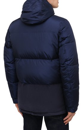 Мужская утепленная куртка ZILLI SPORT темно-синего цвета, арт. MAU-ZS007-00000/0001 | Фото 4 (Кросс-КТ: Куртка; Материал внешний: Шелк, Синтетический материал; Рукава: Длинные; Длина (верхняя одежда): До середины бедра; Региональные ограничения белый список (Axapta Mercury): RU; Мужское Кросс-КТ: утепленные куртки; Материал подклада: Шелк; Стили: Кэжуэл)