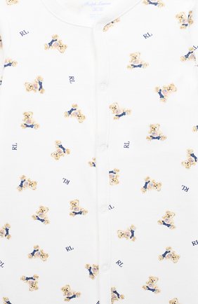 Детский хлопковый комбинезон RALPH LAUREN разноцветного цвета по цене 4600 руб., арт. 320682715 | Фото 3 Детский хлопковый комбинезон RALPH LAUREN разноцветного цвета, арт. 320682715 | Фото 3