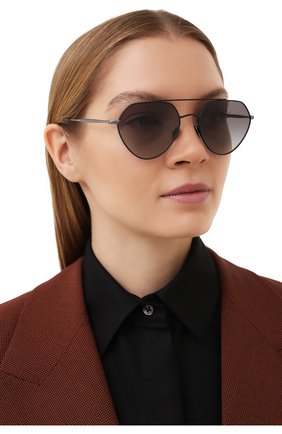 Женские солнцезащитные очки GIORGIO ARMANI синего цвета по цене 18200 руб., арт. AR6111 | Фото 2 Женские солнцезащитные очки GIORGIO ARMANI синего цвета, арт. AR6111 | Фото 2