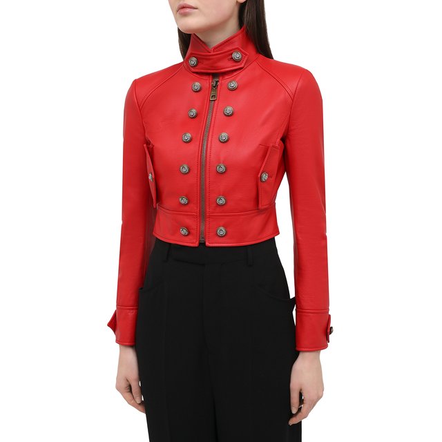 Кожаная куртка Dolce&Gabbana 11607017