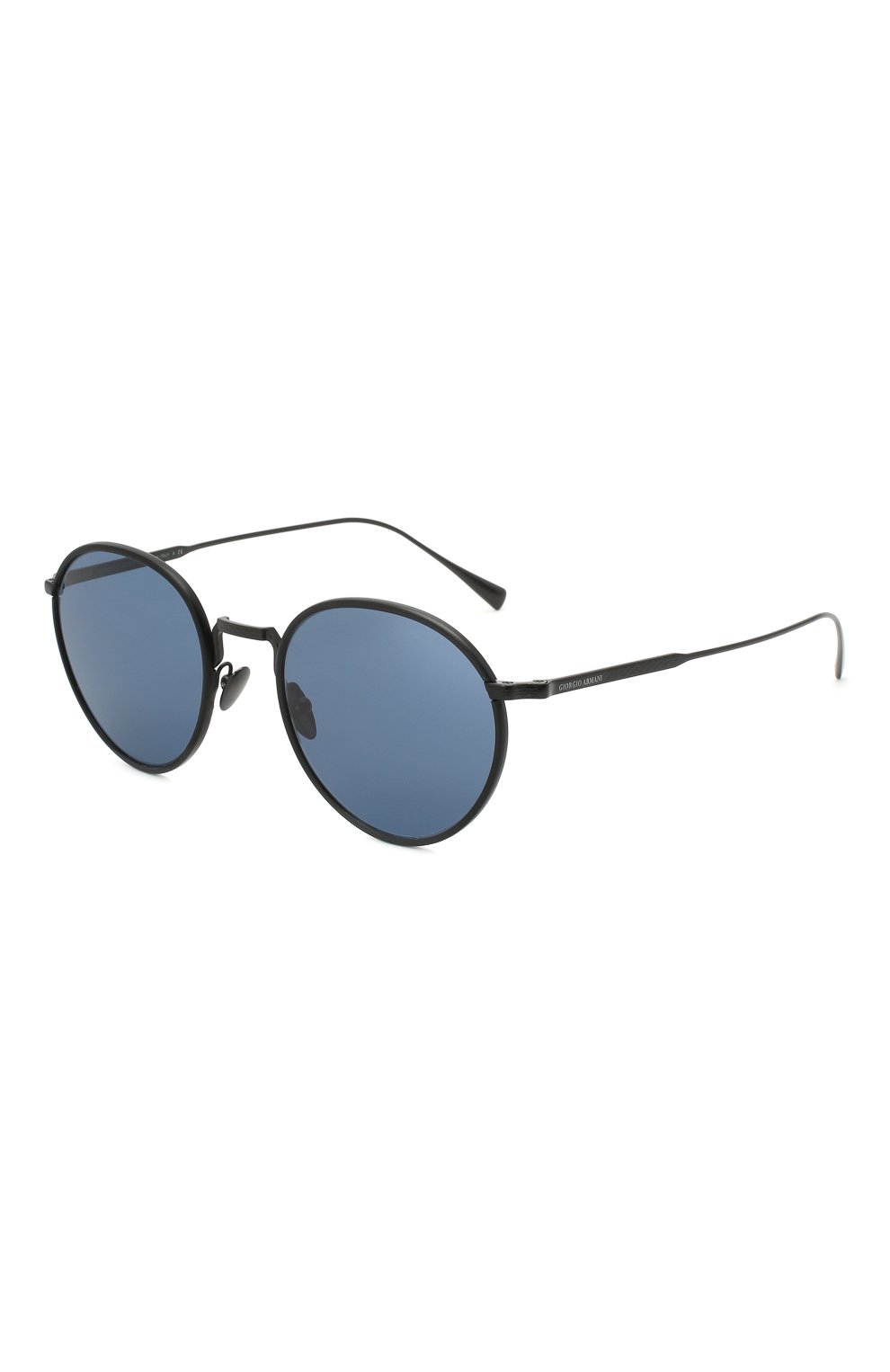 Мужские солнцезащитные очки GIORGIO ARMANI черного цвета, арт. AR6103J | Фото 1