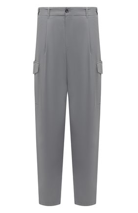 Мужские хлопковые брюки-карго GIORGIO ARMANI серого цвета по цене 56250 руб., арт. 1SGPP0GT/T02EY | Фото 1 Мужские хлопковые брюки-карго GIORGIO ARMANI серого цвета, арт. 1SGPP0GT/T02EY | Фото 1