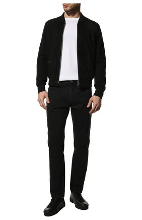 Мужской замшевый бомбер TOM FORD черного цвета по цене 499500 руб., арт. BW414/TFL848 | Фото 2 Мужской замшевый бомбер TOM FORD черного цвета, арт. BW414/TFL848 | Фото 2