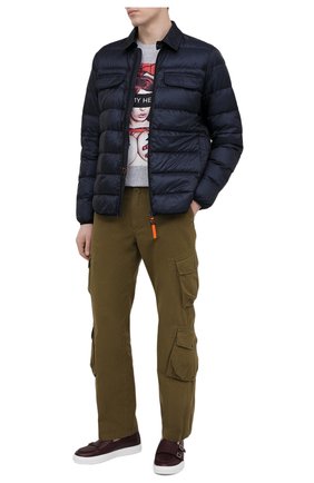 Мужские кожаные слипоны H`D`S`N BARACCO бордового цвета по цене 33050 руб., арт. TIFF.19* | Фото 2 Мужские кожаные слипоны H`D`S`N BARACCO бордового цвета, арт. TIFF.19* | Фото 2