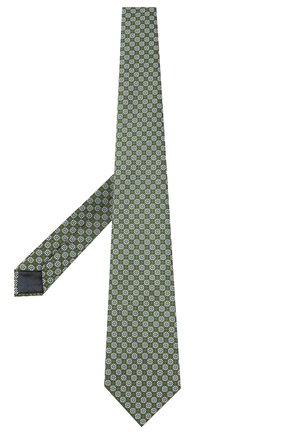 Мужской шелковый галстук ERMENEGILDO ZEGNA зеленого цвета по цене 19650 руб., арт. Z9W05/1UM | Фото 2 Мужской шелковый галстук ERMENEGILDO ZEGNA зеленого цвета, арт. Z9W05/1UM | Фото 2 (Материал: Шелк, Текстиль; Принт: С принтом)