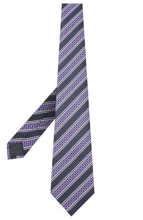 Мужской шелковый галстук ERMENEGILDO ZEGNA фиолетового цвета по цене 19650 руб., арт. Z9W07/1UM | Фото 2 Мужской шелковый галстук ERMENEGILDO ZEGNA фиолетового цвета, арт. Z9W07/1UM | Фото 2 (Материал: Шелк, Текстиль; Принт: С принтом)