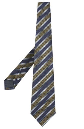 Мужской шелковый галстук ERMENEGILDO ZEGNA зеленого цвета по цене 16450 руб., арт. Z9W07/1UM | Фото 2 Мужской шелковый галстук ERMENEGILDO ZEGNA зеленого цвета, арт. Z9W07/1UM | Фото 2