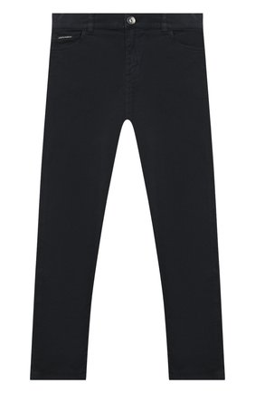 Детские джинсы DOLCE & GABBANA темно-синего цвета по цене 19450 руб., арт. L42F04/LY044/2-6 | Фото 1 Детские джинсы DOLCE & GABBANA темно-синего цвета, арт. L42F04/LY044/2-6 | Фото 1