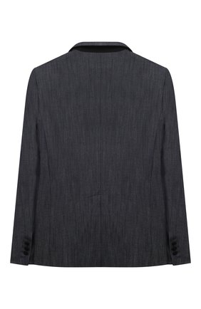 Детский хлопковый пиджак DSQUARED2 синего цвета по цене 39950 руб., арт. DQ0066-D005Q | Фото 2 Детский хлопковый пиджак DSQUARED2 синего цвета, арт. DQ0066-D005Q | Фото 2