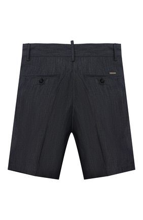 Детские хлопковые шорты DSQUARED2 синего цвета по цене 18050 руб., арт. DQ0082-D005Q | Фото 2 Детские хлопковые шорты DSQUARED2 синего цвета, арт. DQ0082-D005Q | Фото 2
