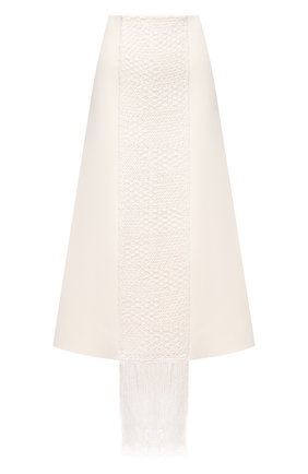 Женская юбка JIL SANDER белого цвета по цене 130500 руб., арт. JSPS754062-WSY39138 | Фото 1 Женская юбка JIL SANDER белого цвета, арт. JSPS754062-WSY39138 | Фото 1 (Длина Ж (юбки, платья, шорты): Миди; Материал внешний: Вискоза; Стили: Романтичный)