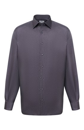 Мужская шелковая сорочка BRIONI темно-синего цвета по цене 96450 руб., арт. RCB40N/P007R | Фото 1 Мужская шелковая сорочка BRIONI темно-синего цвета, арт. RCB40N/P007R | Фото 1 (Рукава: Длинные; Принт: С принтом; Стили: Классический; Манжеты: На пуговицах; Воротник: Кент; Длина (для топов): Стандартные; Случай: Формальный; Материал внешний: Шелк; Рубашки М: Classic Fit; Региональные ограничения белый список (Axapta Mercury): RU)