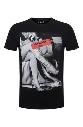 Мужская хлопковая футболка BISIBIGLIO черного цвета по цене 9345 руб., арт. QUALITY LEGS/RIF (C0TT0NE PESANTE) | Фото 1 Мужская хлопковая футболка BISIBIGLIO черного цвета, арт. QUALITY LEGS/RIF (C0TT0NE PESANTE) | Фото 1