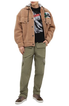 Мужская хлопковая футболка BISIBIGLIO черного цвета по цене 9345 руб., арт. QUALITY LEGS/RIF (C0TT0NE PESANTE) | Фото 2 Мужская хлопковая футболка BISIBIGLIO черного цвета, арт. QUALITY LEGS/RIF (C0TT0NE PESANTE) | Фото 2