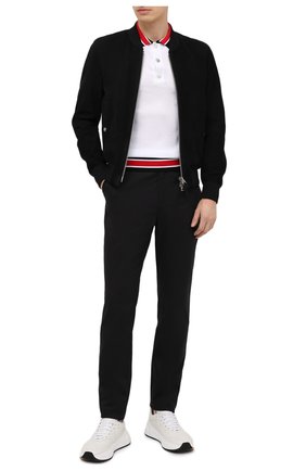 Мужские брюки BALMAIN черного цвета по цене 71900 руб., арт. VH1P0000/C193 | Фото 2 Мужские брюки BALMAIN черного цвета, арт. VH1P0000/C193 | Фото 2