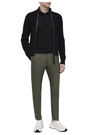 Мужское шелковое поло TOM FORD темно-синего цвета по цене 122500 руб., арт. BWS94/TFKC33 | Фото 2 Мужское шелковое поло TOM FORD темно-синего цвета, арт. BWS94/TFKC33 | Фото 2