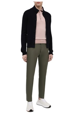 Мужское шелковое поло TOM FORD светло-розового цвета по цене 122500 руб., арт. BWS94/TFKC33 | Фото 2 Мужское шелковое поло TOM FORD светло-розового цвета, арт. BWS94/TFKC33 | Фото 2