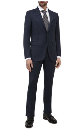 Мужская хлопковая сорочка ERMENEGILDO ZEGNA белого цвета по цене 41350 руб., арт. 901222/9MS0BA | Фото 2 Мужская хлопковая сорочка ERMENEGILDO ZEGNA белого цвета, арт. 901222/9MS0BA | Фото 2 (Принт: Однотонные; Рубашки М: Slim Fit; Материал внешний: Хлопок; Манжеты: На пуговицах; Длина (для топов): Стандартные; Стили: Классический; Случай: Формальный; Рукава: Длинные; Воротник: Акула)