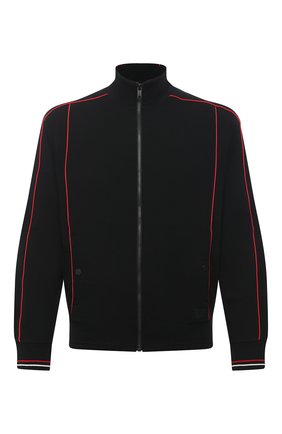 Мужской шерстяной кардиган Z ZEGNA черного цвета по цене 72100 руб., арт. VW475/ZZT808 | Фото 1 Мужской шерстяной кардиган Z ZEGNA черного цвета, арт. VW475/ZZT808 | Фото 1 (Стили: Спорт-шик; Материал внешний: Шерсть; Длина (для топов): Стандартные; Рукава: Длинные; Мужское Кросс-КТ: Кардиган-одежда)