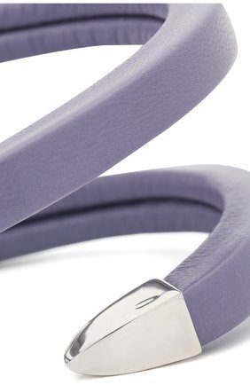 Женский браслет BOTTEGA VENETA сиреневого цвета по цене 47700 руб., арт. 608701/V507C | Фото 2 Женский браслет BOTTEGA VENETA сиреневого цвета, арт. 608701/V507C | Фото 2