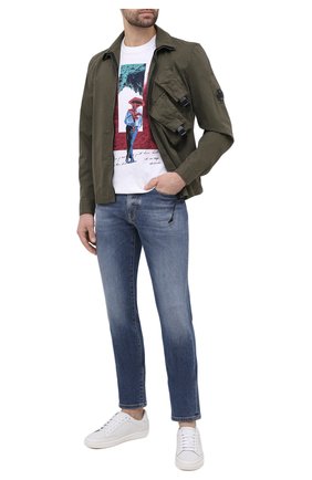 Мужская хлопковая футболка Z ZEGNA белого цвета по цене 21250 руб., арт. VW364/ZZ629N | Фото 2 Мужская хлопковая футболка Z ZEGNA белого цвета, арт. VW364/ZZ629N | Фото 2