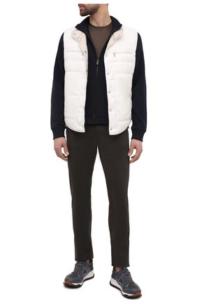 Мужской хлопковая толстовка ERMENEGILDO ZEGNA темно-синего цвета по цене 68450 руб., арт. U7550/809R | Фото 2 Мужской хлопковая толстовка ERMENEGILDO ZEGNA темно-синего цвета, арт. U7550/809R | Фото 2