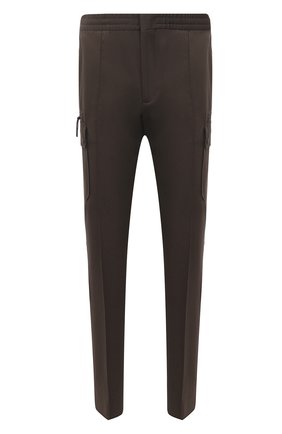Мужские брюки-карго из хлопка и льна ERMENEGILDO ZEGNA хаки цвета по цене 86400 руб., арт. UWI03/TT21 | Фото 1 Мужские брюки-карго из хлопка и льна ERMENEGILDO ZEGNA хаки цвета, арт. UWI03/TT21 | Фото 1