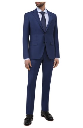 Мужской шерстяной костюм ERMENEGILDO ZEGNA синего цвета по цене 235000 руб., арт. 922563/22FTKY | Фото 1 Мужской шерстяной костюм ERMENEGILDO ZEGNA синего цвета, арт. 922563/22FTKY | Фото 1