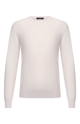 Мужской шерстяной джемпер ERMENEGILDO ZEGNA кремвого цвета по цене 79950 руб., арт. UWM29/110 | Фото 1 Мужской шерстяной джемпер ERMENEGILDO ZEGNA кремвого цвета, арт. UWM29/110 | Фото 1