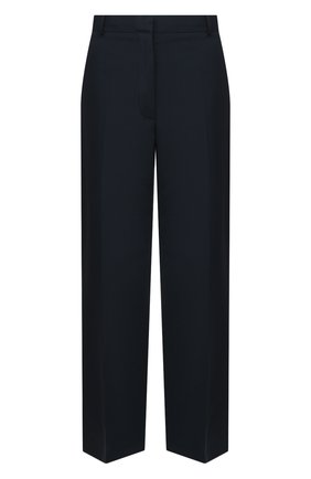 Женские шерстяные брюки LANVIN темно-синего цвета по цене 89950 руб., арт. RW-TR528U-4794-P21 | Фото 1 Женские шерстяные брюки LANVIN темно-синего цвета, арт. RW-TR528U-4794-P21 | Фото 1