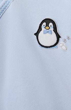 Детский комплект из распашонки и ползунков MAGNOLIA BABY голубого цвета по цене 4460 руб., арт. 788-735P-LB | Фото 6 Детский комплект из распашонки и ползунков MAGNOLIA BABY голубого цвета, арт. 788-735P-LB | Фото 6