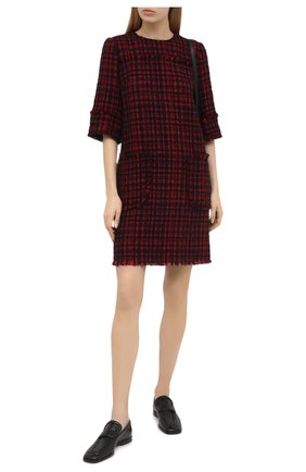 Женское платье DOLCE & GABBANA красного цвета по цене 136000 руб., арт. F6H1VT/FMMFQ | Фото 2 Женское платье DOLCE & GABBANA красного цвета, арт. F6H1VT/FMMFQ | Фото 2