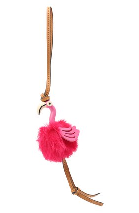 Женский брелок flamingo charm LOEWE фуксия цвета по цене 27250 руб., арт. C831232X05 | Фото 1 Женский брелок flamingo charm LOEWE фуксия цвета, арт. C831232X05 | Фото 1