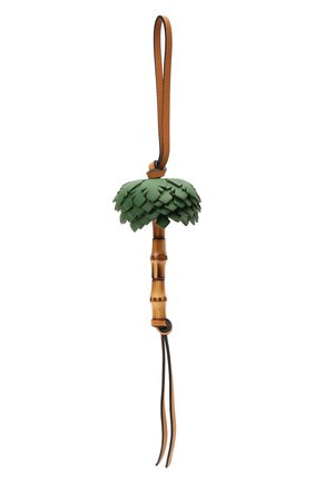 Женский брелок palm charm LOEWE зеленого цвета по цене 27250 руб., арт. C621232X12 | Фото 2 Женский брелок palm charm LOEWE зеленого цвета, арт. C621232X12 | Фото 2