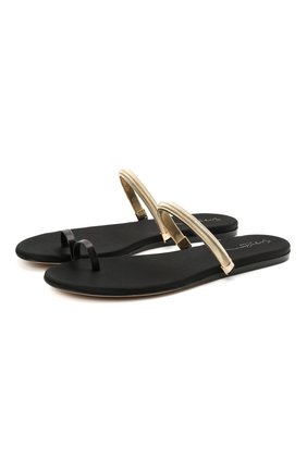 Женские кожаные шлепанцы GIORGIO ARMANI черного цвета по цене 59950 руб., арт. X1Q049/XB968 | Фото 1 Женские кожаные шлепанцы GIORGIO ARMANI черного цвета, арт. X1Q049/XB968 | Фото 1