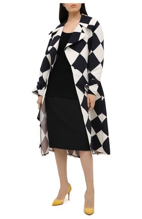 Женские комбинированные туфли plexi 85 GIANVITO ROSSI желтого цвета по цене 59600 руб., арт. G20938.85RIC.VGLMIMM | Фото 2 Женские комбинированные туфли plexi 85 GIANVITO ROSSI желтого цвета, арт. G20938.85RIC.VGLMIMM | Фото 2