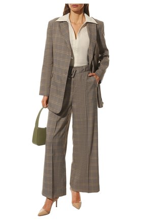Женские комбинированные туфли plexi 85 GIANVITO ROSSI бежевого цвета по цене 59600 руб., арт. G20938.85RIC.VGLNUNU | Фото 2 Женские комбинированные туфли plexi 85 GIANVITO ROSSI бежевого цвета, арт. G20938.85RIC.VGLNUNU | Фото 2