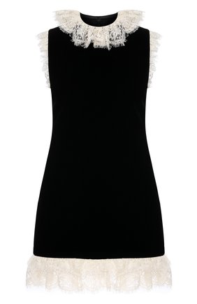 Женское платье SAINT LAURENT черного цвета по цене 231500 руб., арт. 646787/Y525R | Фото 1 Женское платье SAINT LAURENT черного цвета, арт. 646787/Y525R | Фото 1