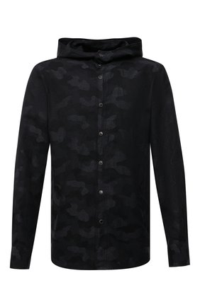 Мужская рубашка из хлопка и льна KITON черного цвета по цене 68600 руб., арт. UMCMARH0763401 | Фото 1 Мужская рубашка из хлопка и льна KITON черного цвета, арт. UMCMARH0763401 | Фото 1