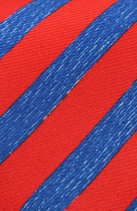 Мужской шелковый галстук KITON красного цвета по цене 24500 руб., арт. UCRVKLC06G66 | Фото 3 Мужской шелковый галстук KITON красного цвета, арт. UCRVKLC06G66 | Фото 3