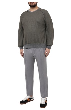 Мужские шерстяные брюки BRIONI серого цвета по цене 89950 руб., арт. RPM20L/P0A9I/NEW SIDNEY | Фото 2 Мужские шерстяные брюки BRIONI серого цвета, арт. RPM20L/P0A9I/NEW SIDNEY | Фото 2 (Big sizes: Big Sizes; Случай: Повседневный; Стили: Кэжуэл; Длина (брюки, джинсы): Стандартные; Материал внешний: Шерсть; Региональные ограничения белый список (Axapta Mercury): RU)
