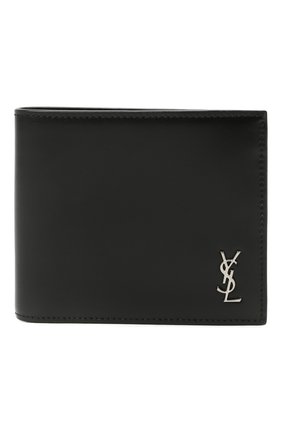 Мужской кожаное портмоне SAINT LAURENT черного цвета по цене 33350 руб., арт. 607727/1JB0E | Фото 1 Мужской кожаное портмоне SAINT LAURENT черного цвета, арт. 607727/1JB0E | Фото 1