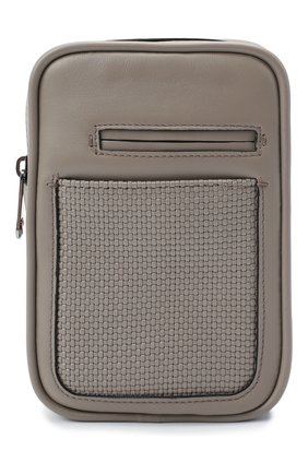 Мужской кожаный рюкзак pelletessuta ERMENEGILDO ZEGNA серого цвета по цене 94650 руб., арт. C1609P-LHPTT | Фото 1 Мужской кожаный рюкзак pelletessuta ERMENEGILDO ZEGNA серого цвета, арт. C1609P-LHPTT | Фото 1
