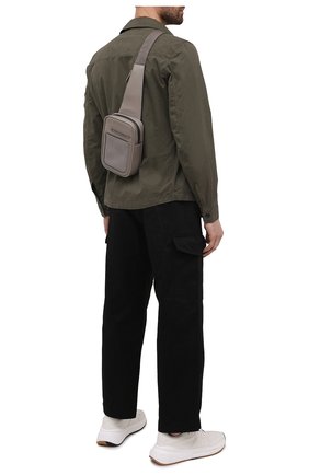 Мужской кожаный рюкзак pelletessuta ERMENEGILDO ZEGNA серого цвета по цене 94650 руб., арт. C1609P-LHPTT | Фото 2 Мужской кожаный рюкзак pelletessuta ERMENEGILDO ZEGNA серого цвета, арт. C1609P-LHPTT | Фото 2
