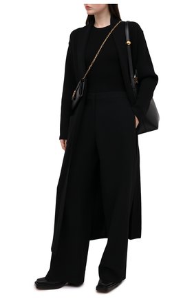 Женский кашемировый кардиган DOLCE & GABBANA черного цвета по цене 297500 руб., арт. FX830T/JAW09 | Фото 2 Женский кашемировый кардиган DOLCE & GABBANA черного цвета, арт. FX830T/JAW09 | Фото 2