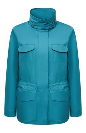 Женская куртка с капюшоном LORO PIANA синего цвета по цене 295500 руб., арт. FAF8482 | Фото 1 Женская куртка с капюшоном LORO PIANA синего цвета, арт. FAF8482 | Фото 1